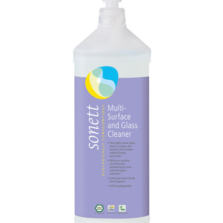 DETERGENT ECOLOGIC PT. STICLA SI ALTE SUPRAFETE 1L Sonett