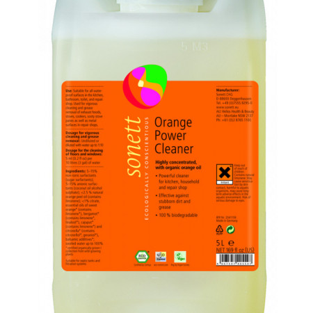 DETERGENT ECOLOGIC UNIVERSAL CONCENTRAT CU ULEI DE PORTOCALE 5L Sonett