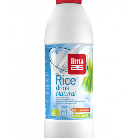 Bautura vegetala de orez Natural eco 1L Lima