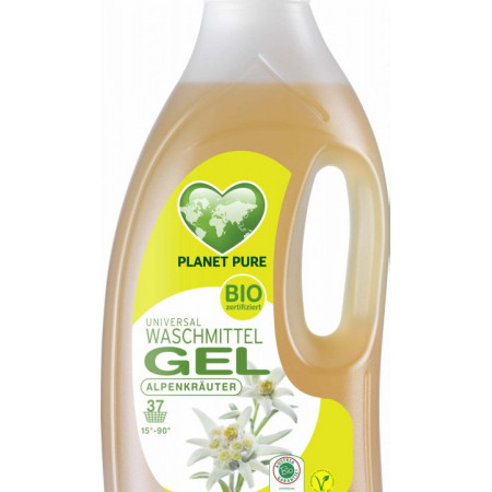 Detergent GEL bio de rufe - flori de munte - 1.5L Planet Pure