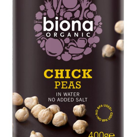 Naut eco la conserva 400g Biona