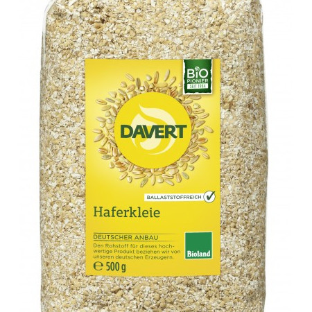 Tarate de ovaz bio 500g DAVERT