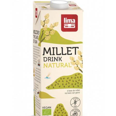 Bautura vegetala din mei eco 1L Lima
