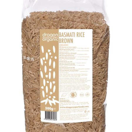Orez basmati brun eco 500g Smart Organic