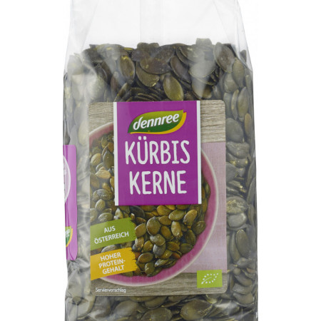 Seminte de dovleac origine Austria bio 500g Dennree