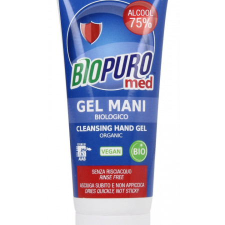 Gel igienizant pentru maini bio 75ml Biopuro