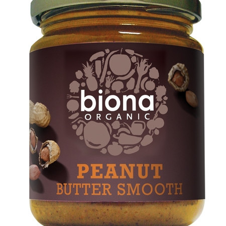 Crema de arahide smooth fara sare eco 250g BIONA
