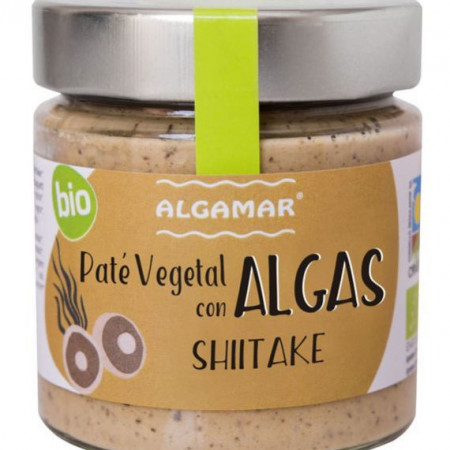 Crema tartinabila cu alge si ciuperci shiitake eco 180g Algamar