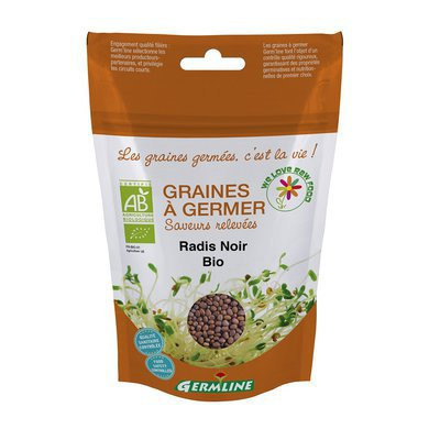 Ridiche neagra pentru germinat eco 150g Germline