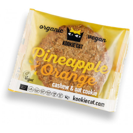 Cookie cu ananas si portocale fara gluten eco 50g