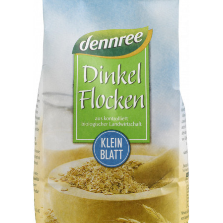 Fulgi de spelta fini bio 500g Dennree