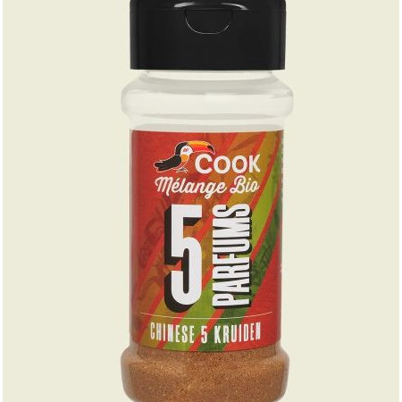 Mix de condimente chinezesc 5 Parfumuri bio 35g Cook