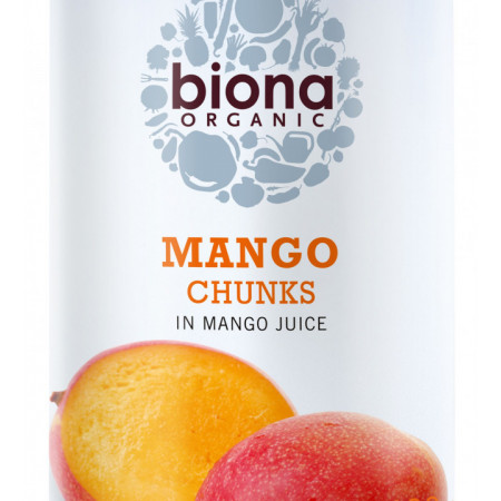 Mango bucati in suc de mango eco 400g Biona