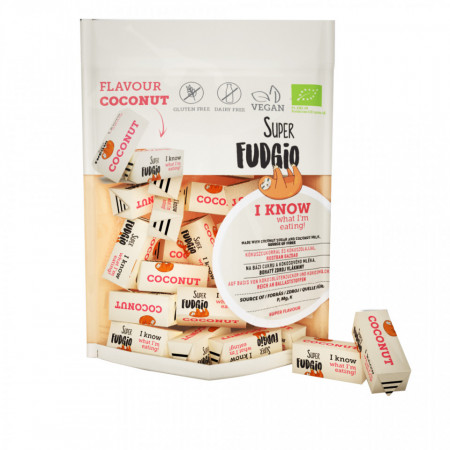 Caramele eco - aroma cocos 150g Super Fudgio