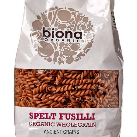 Fusilli din grau spelta integral eco 500g Biona