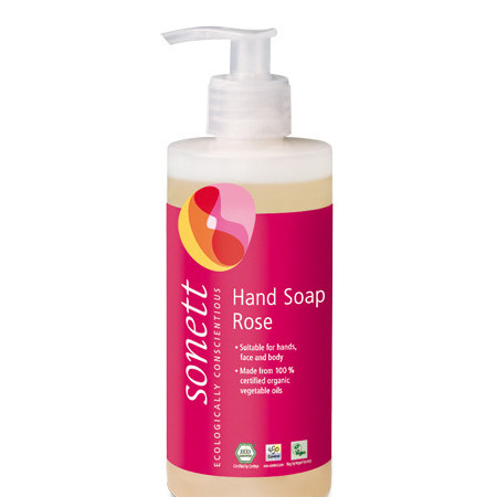 SAPUN LICHID ECOLOGIC - TRANDAFIRI 300ML Sonett