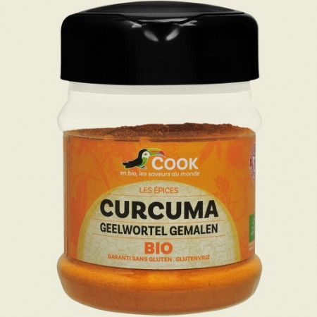Turmeric pudra bio 200g Cook