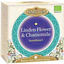 Ceai premium Hari Tea - Sweetheart - tei si musetel bio 10dz x 2g