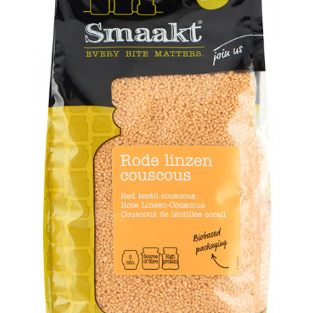 Cuscus din linte rosie bio 375g Smaakt