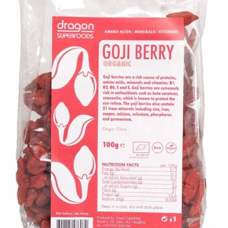 Goji berries raw eco 100g DS