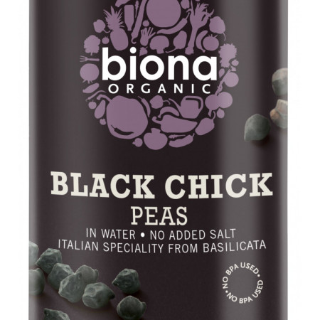 Naut negru eco la conserva 400g Biona
