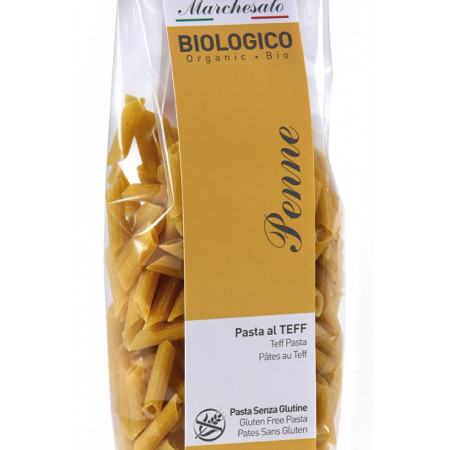 Penne din teff bio fara gluten 250g Marchesato