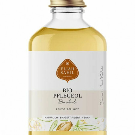 Ulei de baobab pentru corp si par bio 100ml Eliah Sahil