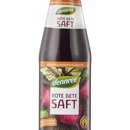 Suc de sfecla rosie bio 500ml Dennree