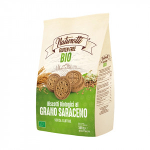 Biscuiti cu hrisca eco, fara gluten 300g Naturotti