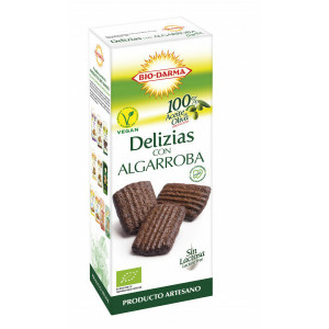 Biscuiti din ovaz cu carob bio 125g Bio Darma