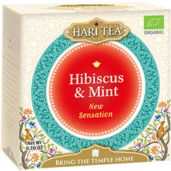 Ceai premium Hari Tea - New Sensation - hibiscus si menta bio 10dz