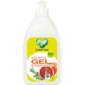 Detergent GEL bio pentru vase - portocale rosii - 500ml Planet Pure