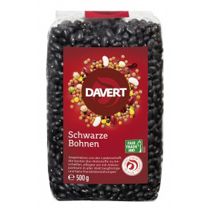 Fasole neagra bio 500g, Fairtrade, DAVERT