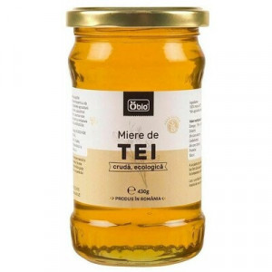 Miere de tei cruda eco 430g Obio