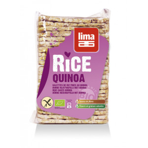 Rondele de orez expandat cu quinoa eco 130g