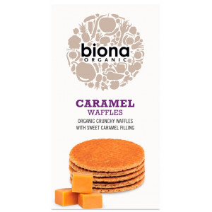 Vafe cu caramel eco 175g Biona