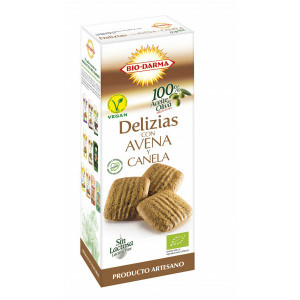Biscuiti din ovaz cu scortisoara bio 125g Bio Darma