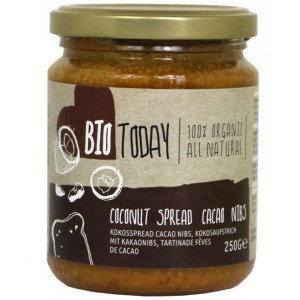 Crema tartinabila de cocos cu cacao bio 250g Bio Today