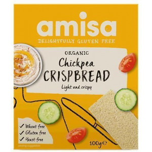 Crispbread (painici) cu naut fara gluten bio 100g