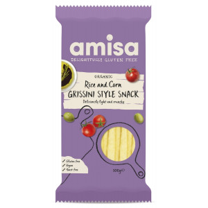 Grisine din orez si porumb fara gluten bio 100g