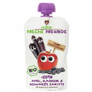 PIURE DE MERE, AFINE SI MORCOV NEGRU BIO 100G