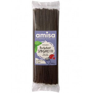 Spaghetti din hrisca integrala eco 500g AMISA