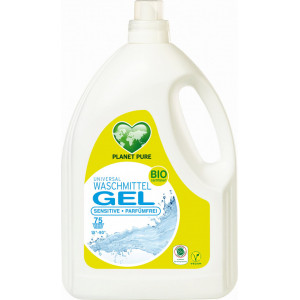 Detergent GEL bio de rufe hipoalergenic -fara parfum- 3L Planet Pure