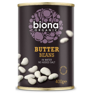 Fasole alba uriasa bio 400g Biona