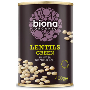Linte verde eco 400g Biona