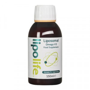 Lipolife LLO1 - Omega 3 lipozomal, vegan, 150ml