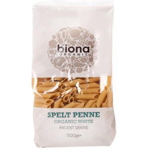 Penne din grau spelta integral eco 500g Biona
