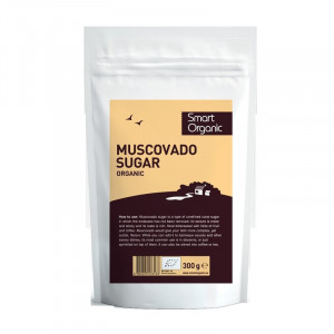 Zahar brun Muscovado eco 300g Smart Organic