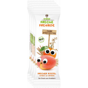 Baton de cereale cu mango si portocale bio 4x23g