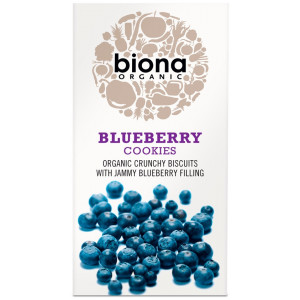Biscuiti cu umplutura de afine bio 175g Biona